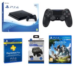 PLAYSTATION 4 PLAYSTATION 4 Slim with Horizon Zero Dawn Controller Bundle - 500 GB